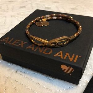 Alex and Ani Infinity Love Beaded Bracelet